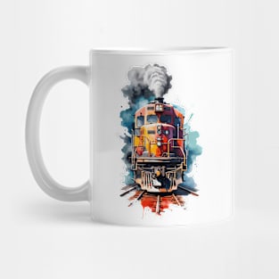 Train Art Mug